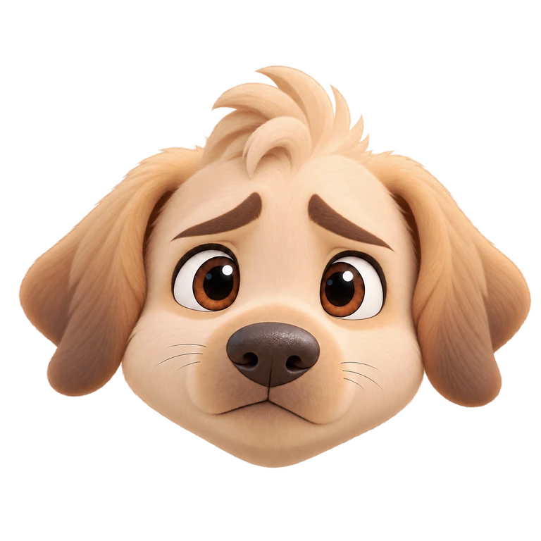 Concerned Canis face